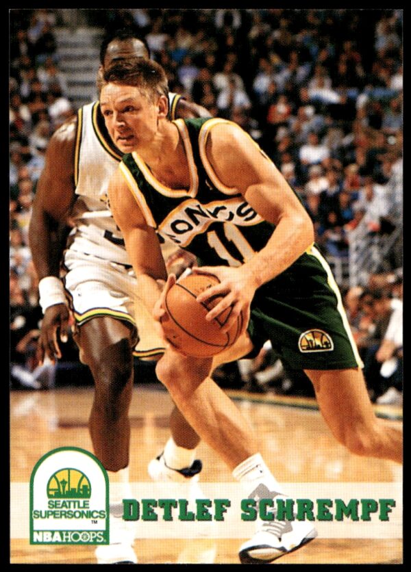 1993-94 Hoops Detlef Schrempf #411 (Front)