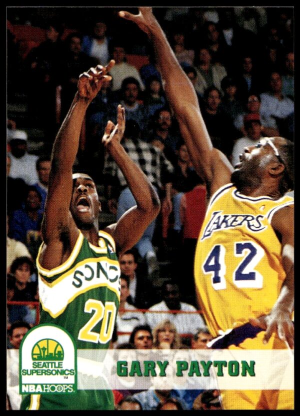 1993-94 Hoops Gary Payton #210 (Front)