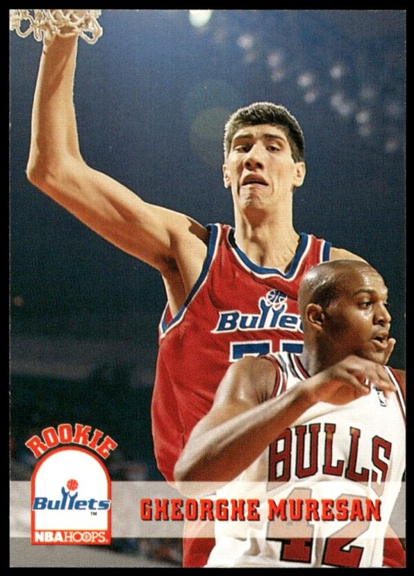 1993-94 Hoops Gheorghe Muresan #418 (Front)