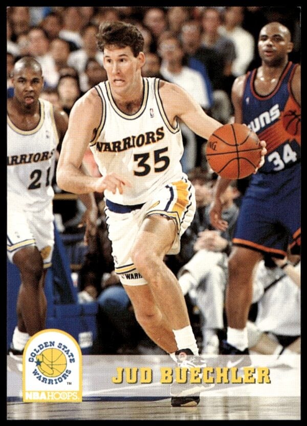 1993-94 Hoops Jud Buechler #335 (Front)