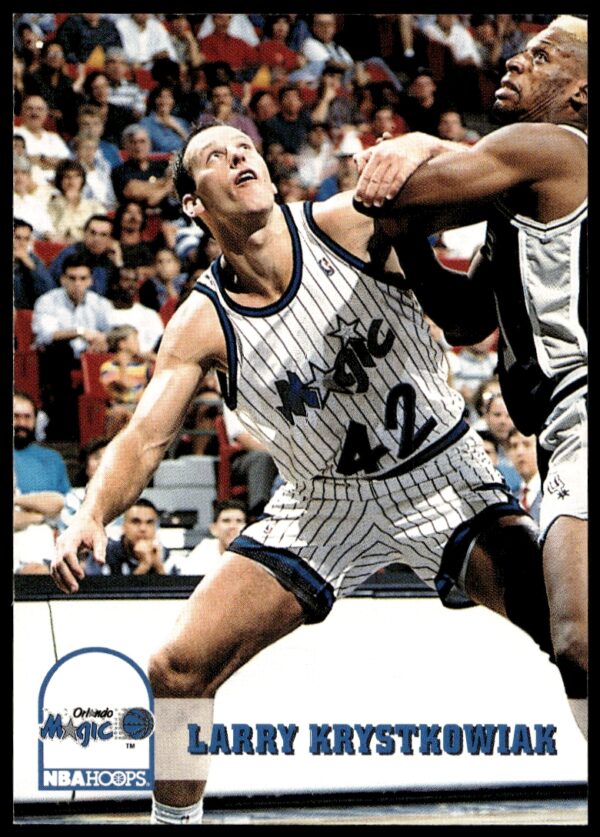 1993-94 Hoops Larry Krystkowiak #382 (Front)