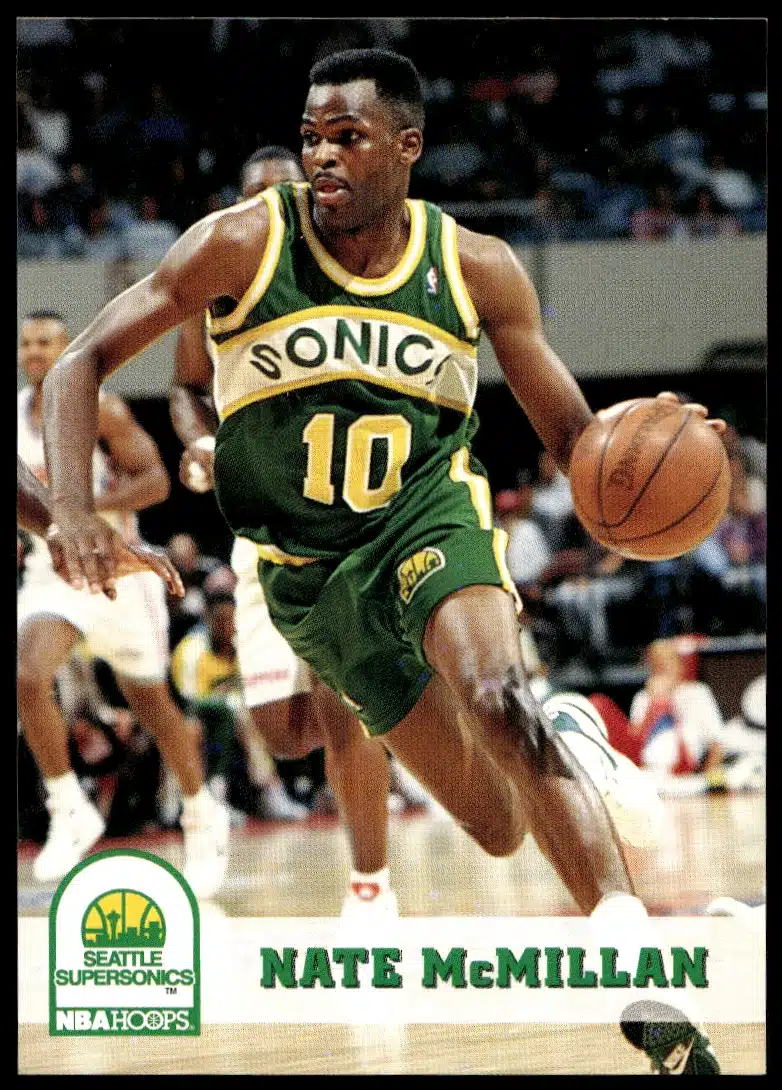 1993-94 Hoops Nate McMillan #209 (Front)