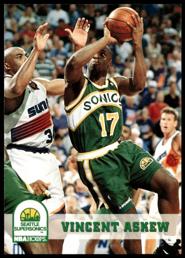 1993-94 Hoops Vincent Askew #407 (Front)