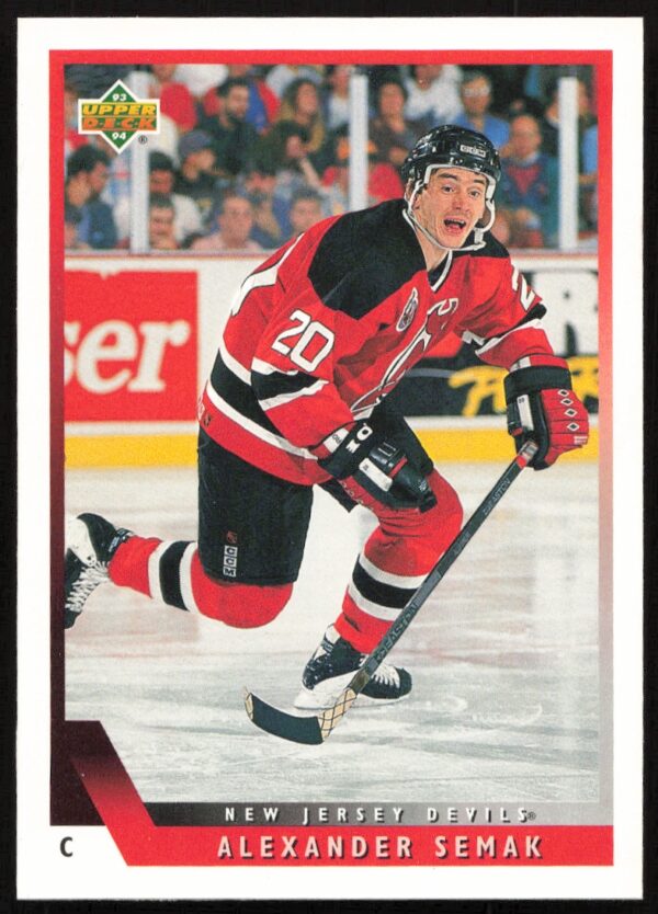 1993-94 Upper Deck Alexander Semak #178 (Front)