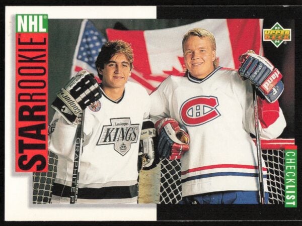 1993-94 Upper Deck Checklist: Star Rookies #236 (Front)