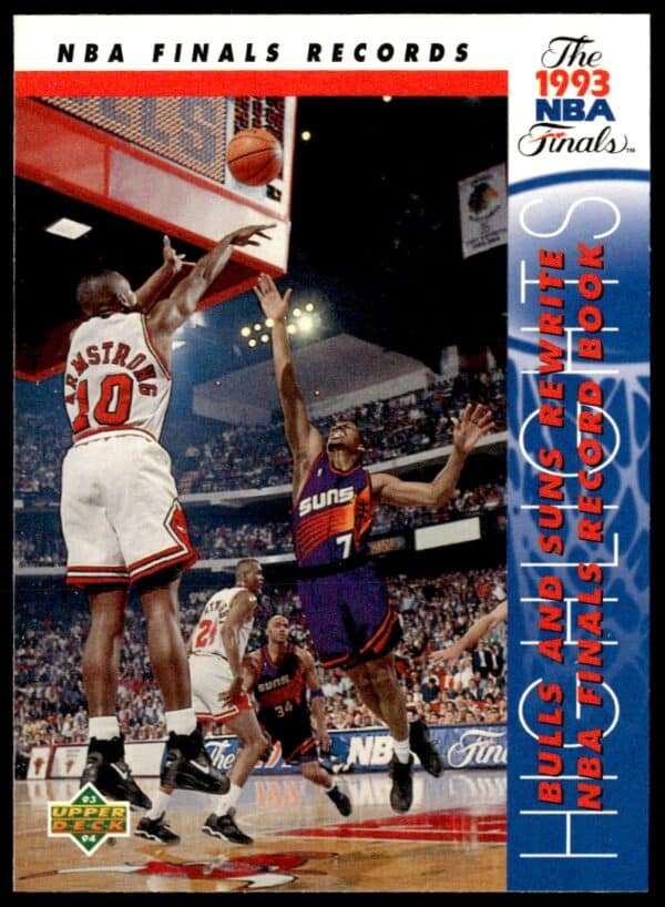 1993-94 Upper Deck Collector's Choice B.J. Armstrong / Kevin Johnson The 1993 NBA Finals #207 (Front)