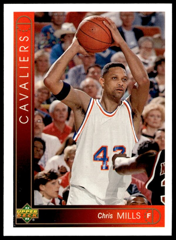 1993-94 Upper Deck Collector's Choice Chris Mills #160 (Front)