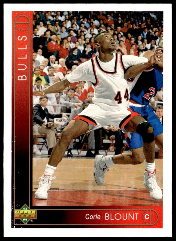 1993-94 Upper Deck Collector's Choice Corie Blount #165 (Front)