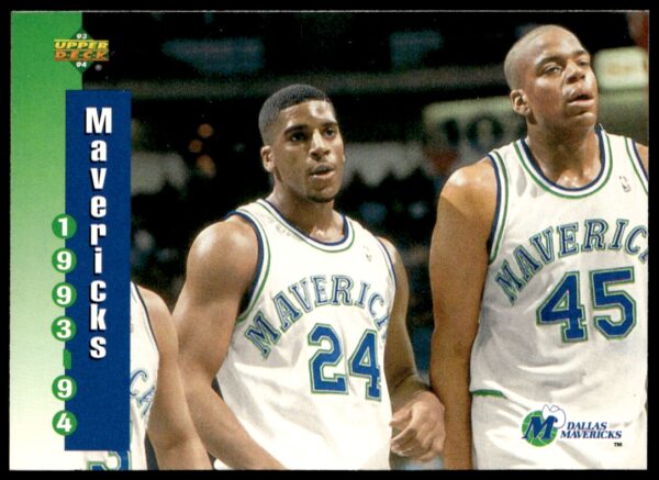 1993-94 Upper Deck Collector's Choice Dallas Mavericks #215 (Front)