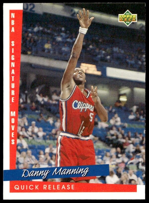 1993-94 Upper Deck Collector's Choice Danny Manning #247 (Front)