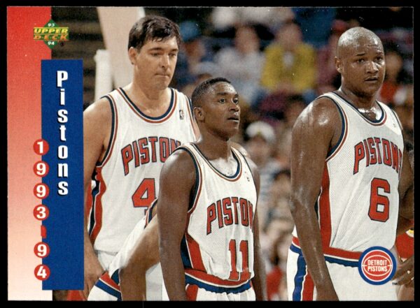 1993-94 Upper Deck Collector's Choice Detroit Pistons #217 (Front)