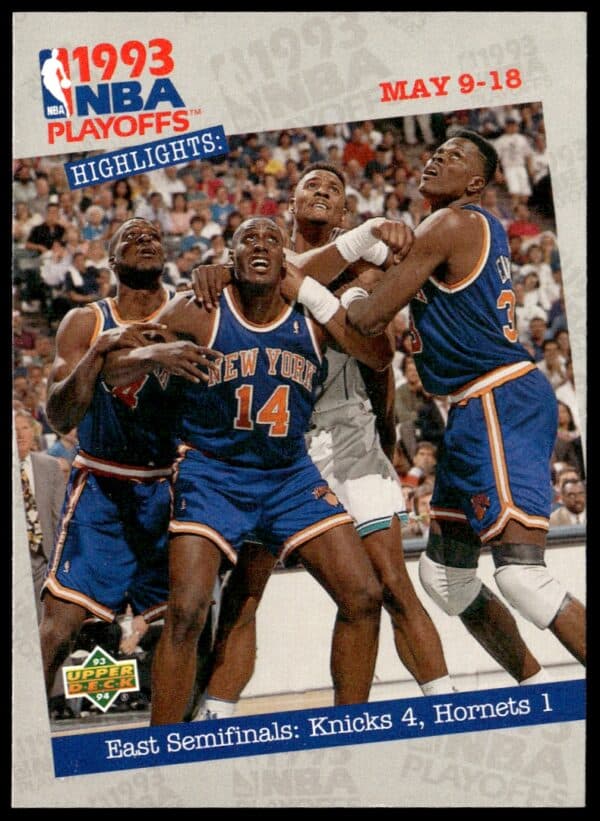 1993-94 Upper Deck Collector's Choice East Semifinals: Knicks 4