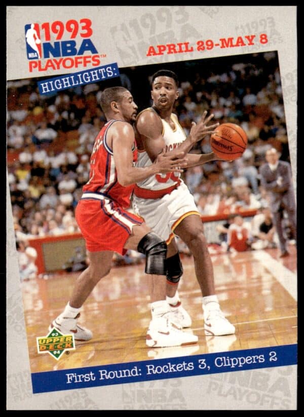 1993-94 Upper Deck Collector's Choice First Round: Rockets 3