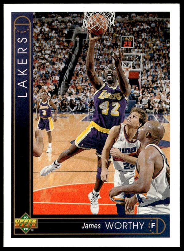 1993-94 Upper Deck Collector's Choice James Worthy #142 (Front)