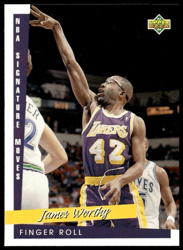 1993-94 Upper Deck Collector's Choice James Worthy #250 (Front)