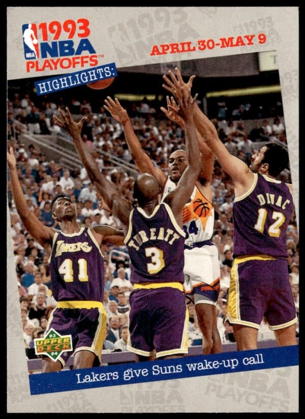 1993-94 Upper Deck Collector's Choice Los Angeles Lakers / Phoenix Suns #197 (Front)