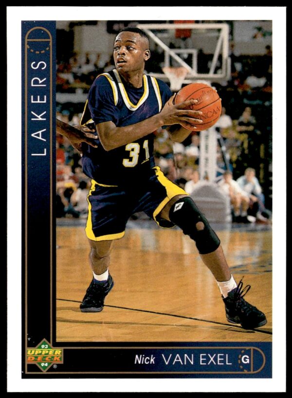 1993-94 Upper Deck Collector's Choice Nick Van Exel #162 (Front)