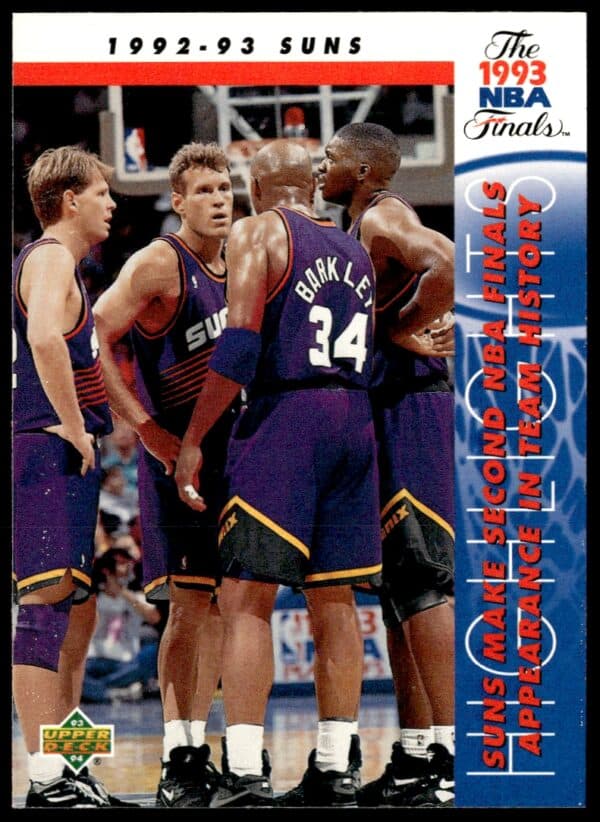 1993-94 Upper Deck Collector's Choice Phoenix Suns The 1993 NBA Finals #209 (Front)