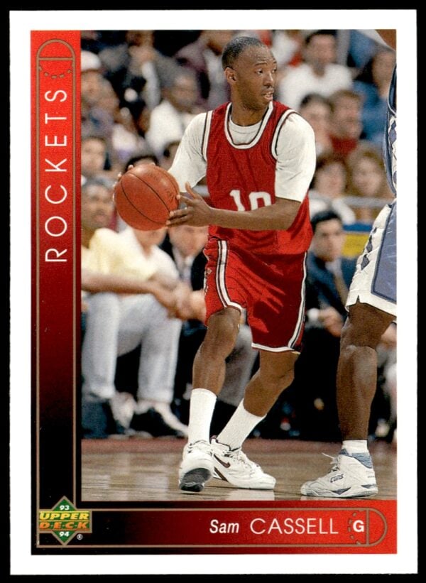 1993-94 Upper Deck Collector's Choice Sam Cassell #161 (Front)