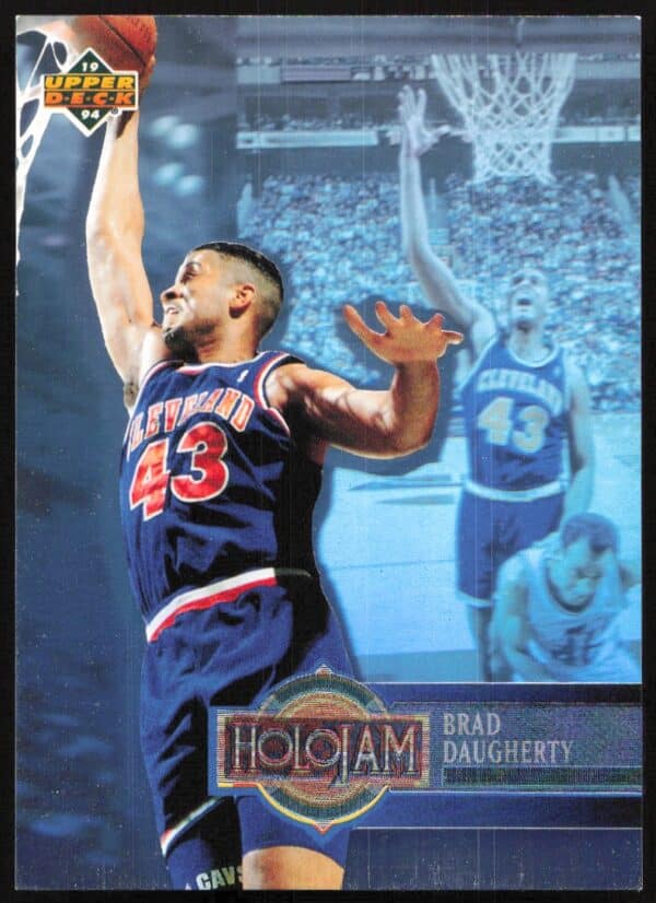 1993-94 Upper Deck Holojam Brad Daugherty #H5 (Front)