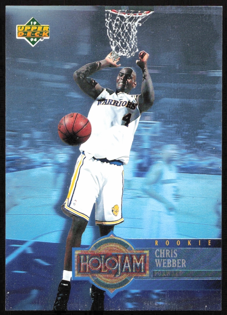 1993-94 Upper Deck Holojam Chris Webber #H28 (Front)