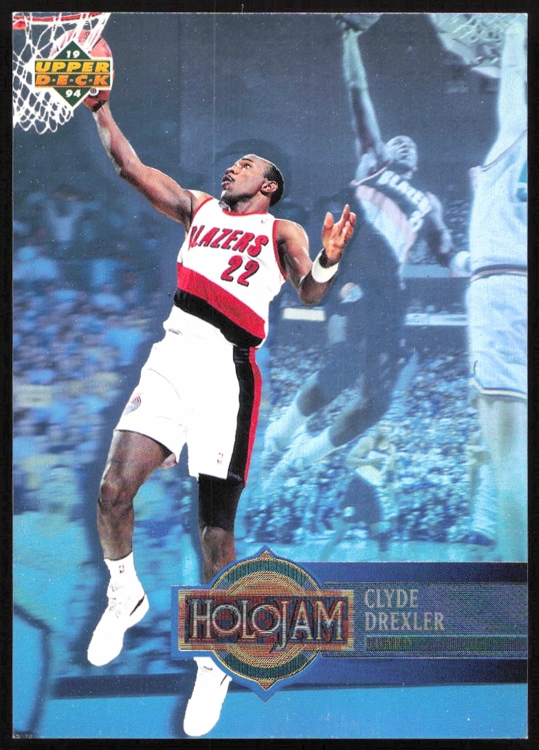 1993-94 Upper Deck Holojam Clyde Drexler #H22 (Front)