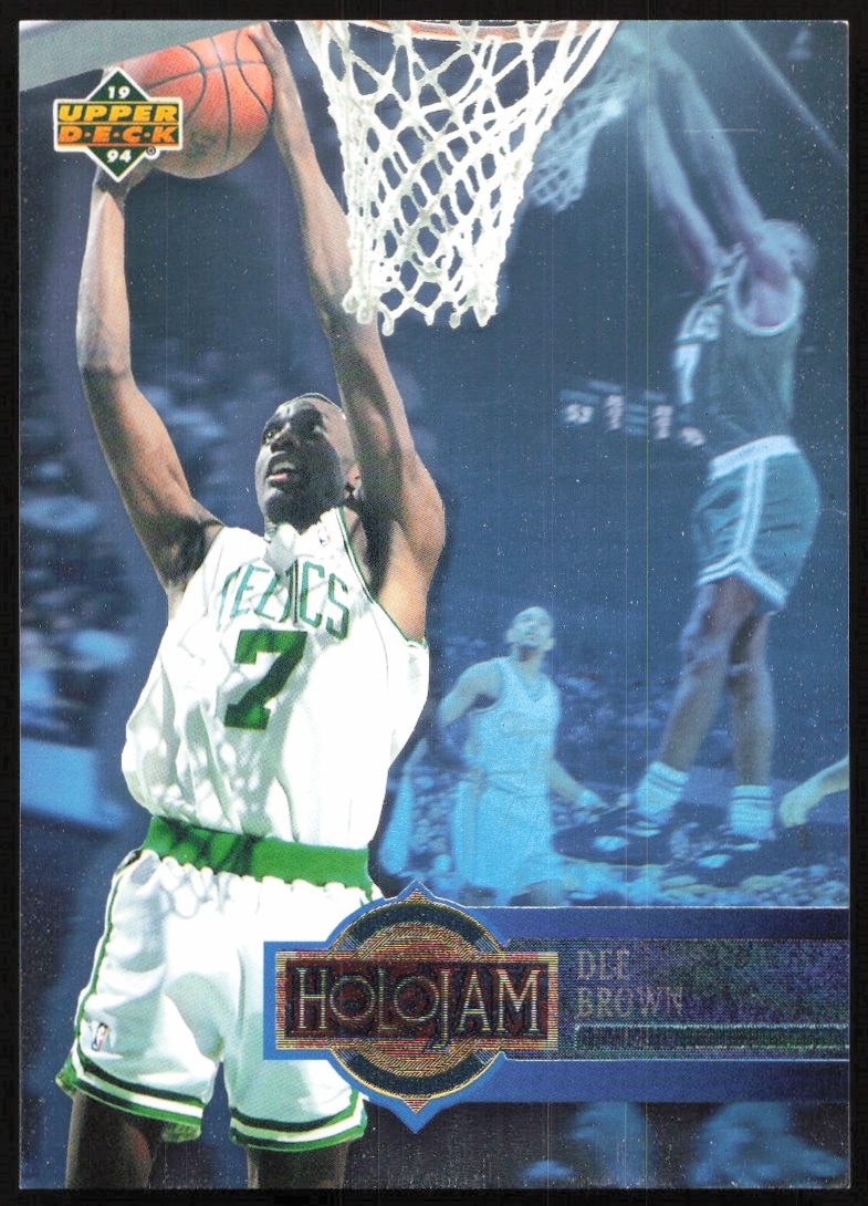 1993-94 Upper Deck Holojam Dee Brown #H2 (Front)