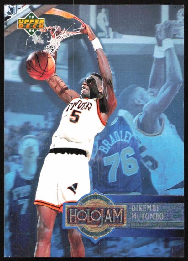 1993-94 Upper Deck Holojam Dikembe Mutombo #H7 (Front)