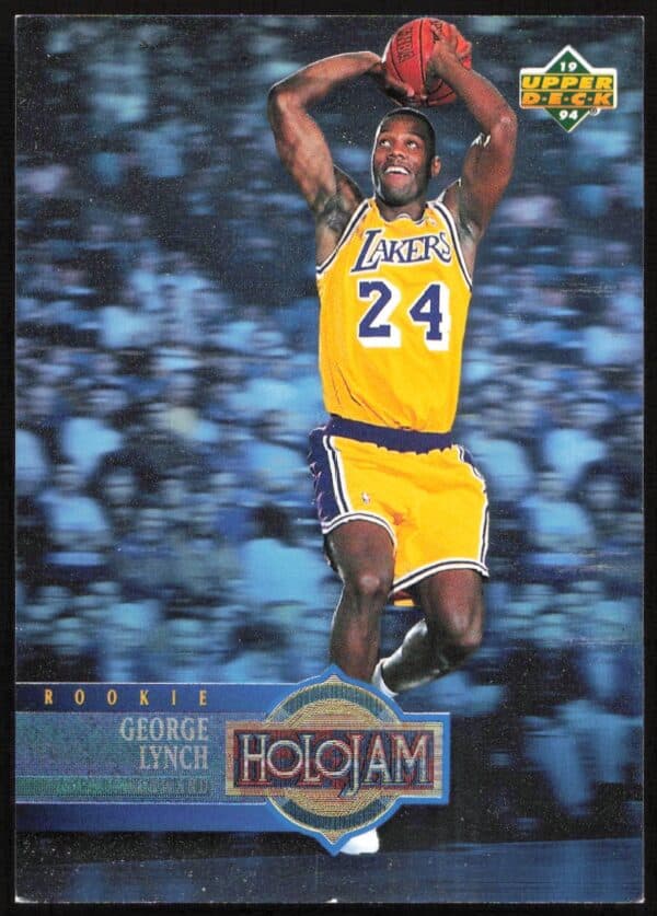 1993-94 Upper Deck Holojam George Lynch #H36 (Front)