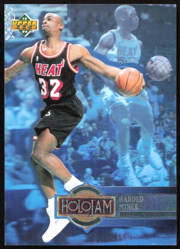 1993-94 Upper Deck Holojam Harold Miner #H14 (Front)