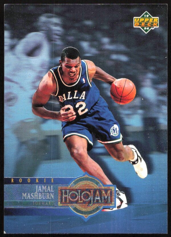 1993-94 Upper Deck Holojam Jamal Mashburn #H31 (Front)