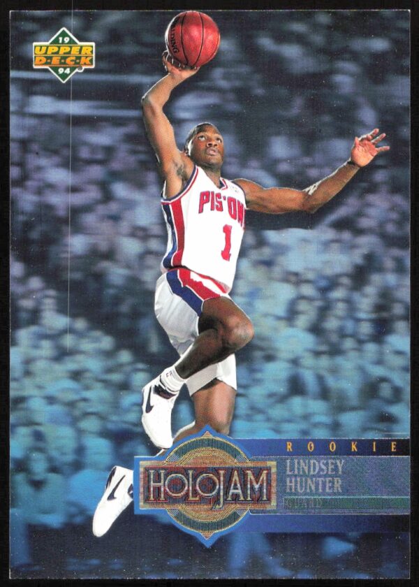 1993-94 Upper Deck Holojam Lindsey Hunter #H34 (Front)