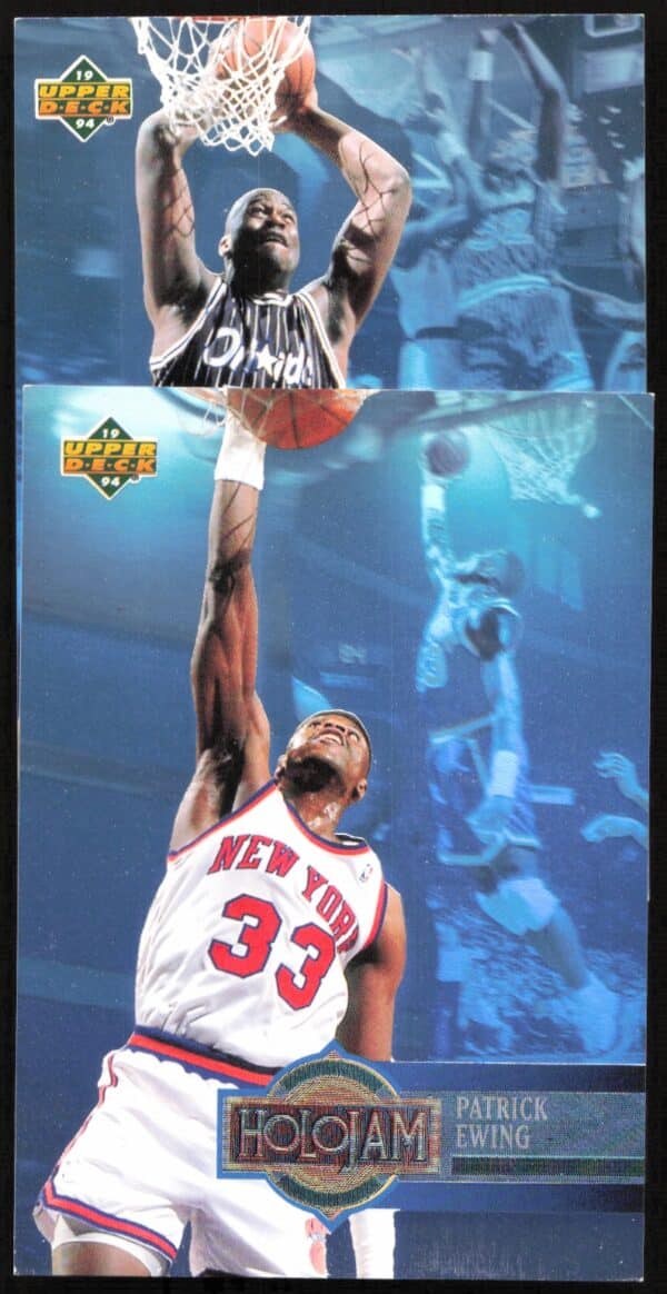 1993-94 Upper Deck Holojam Patrick Ewing #H18 (Front)