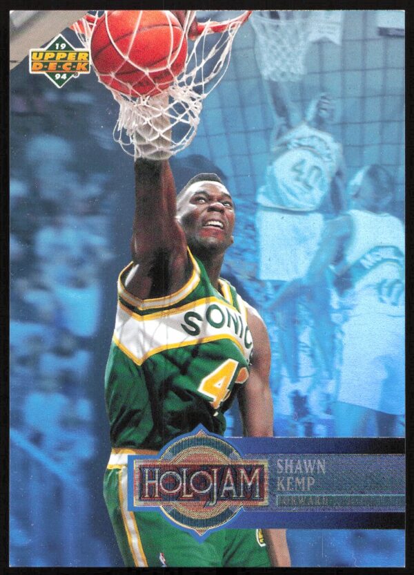 1993-94 Upper Deck Holojam Shawn Kemp #H25 (Front)