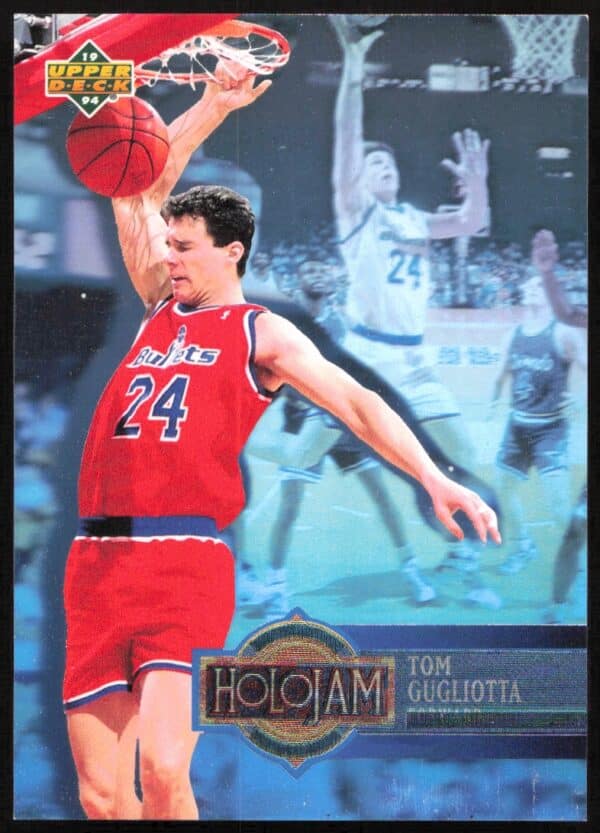 1993-94 Upper Deck Holojam Tom Gugliotta #H27 (Front)