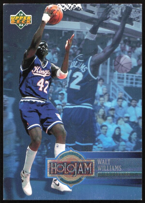 1993-94 Upper Deck Holojam Walt Williams #H23 (Front)