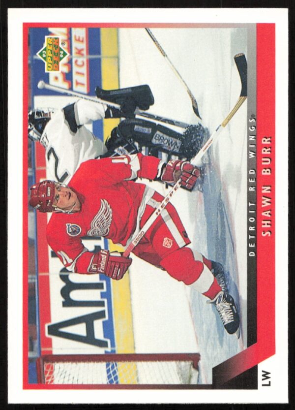 1993-94 Upper Deck Shawn Burr #91 (Front)