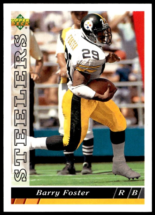 1993 Upper Deck Barry Foster #345 (Front)