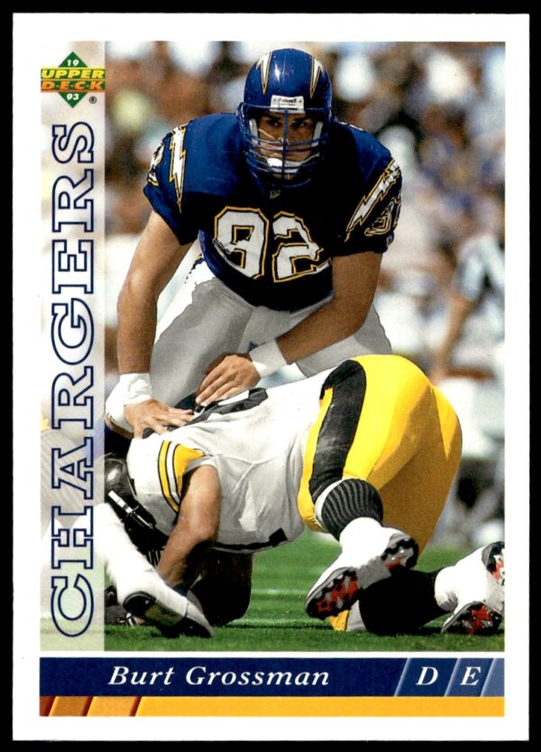 1993 Upper Deck Burt Grossman #275 (Front)