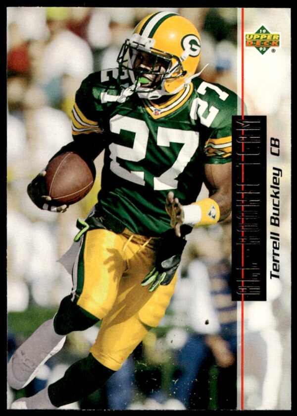 1993 Upper Deck Terrell Buckley #52 (Front)