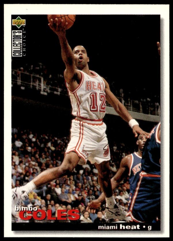 1995-96 Upper Deck Collector's Choice Bimbo Coles #49 (Front)