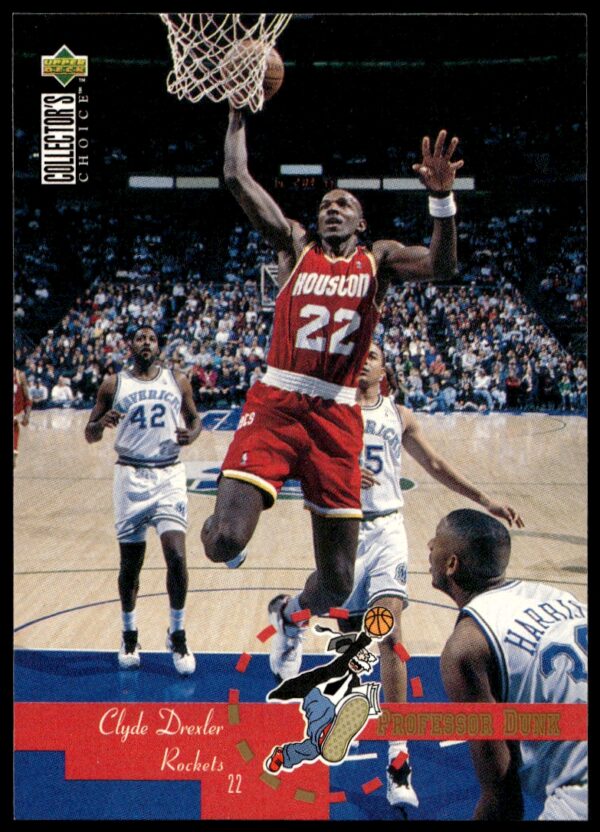 1995-96 Upper Deck Collector's Choice Clyde Drexler #199 (Front)