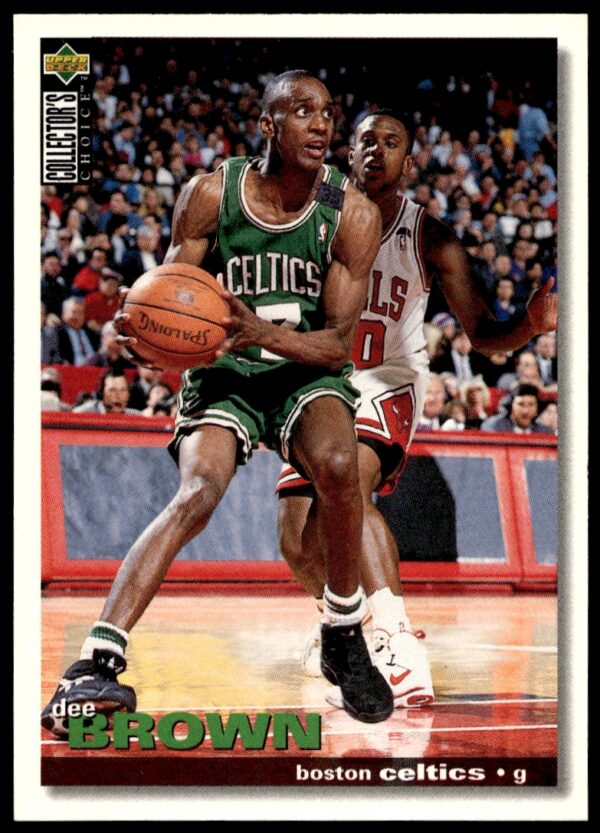 1995-96 Upper Deck Collector's Choice Dee Brown #7 (Front)