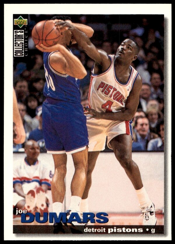 1995-96 Upper Deck Collector's Choice Joe Dumars #4 (Front)