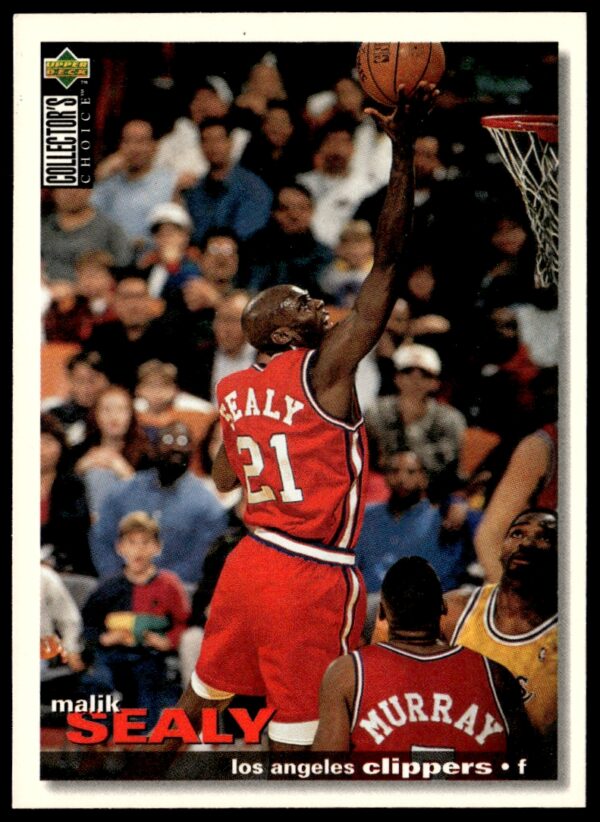 1995-96 Upper Deck Collector's Choice Malik Sealy #21 (Front)