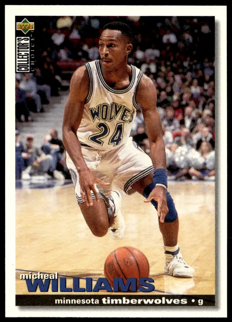 1995-96 Upper Deck Collector's Choice Micheal Williams #27 (Front)