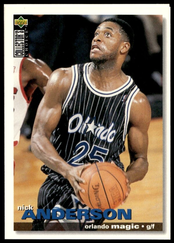 1995-96 Upper Deck Collector's Choice Nick Anderson #114 (Front)