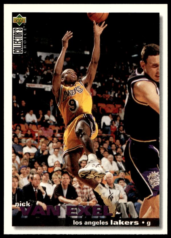 1995-96 Upper Deck Collector's Choice Nick Van Exel #9 (Front)