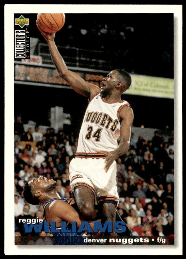 1995-96 Upper Deck Collector's Choice Reggie Williams #134 (Front)