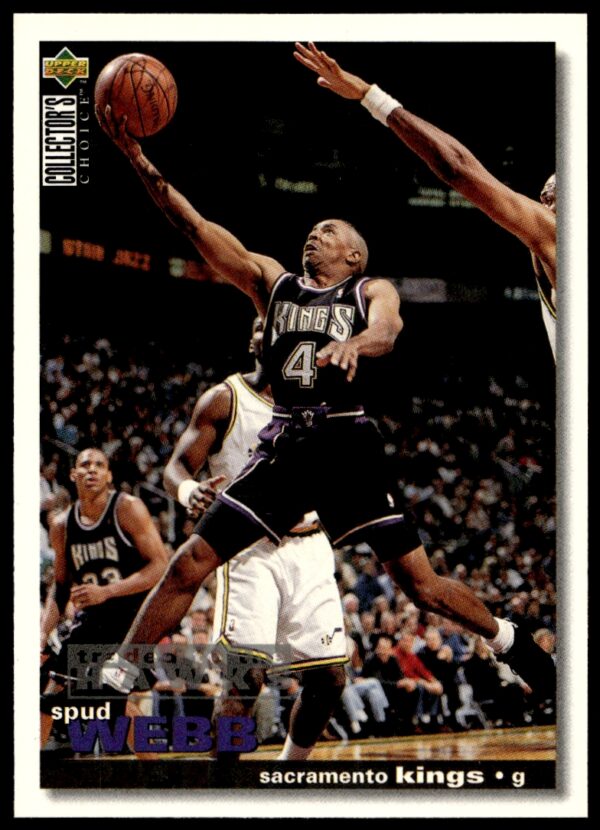 1995-96 Upper Deck Collector's Choice Spud Webb #135 (Front)